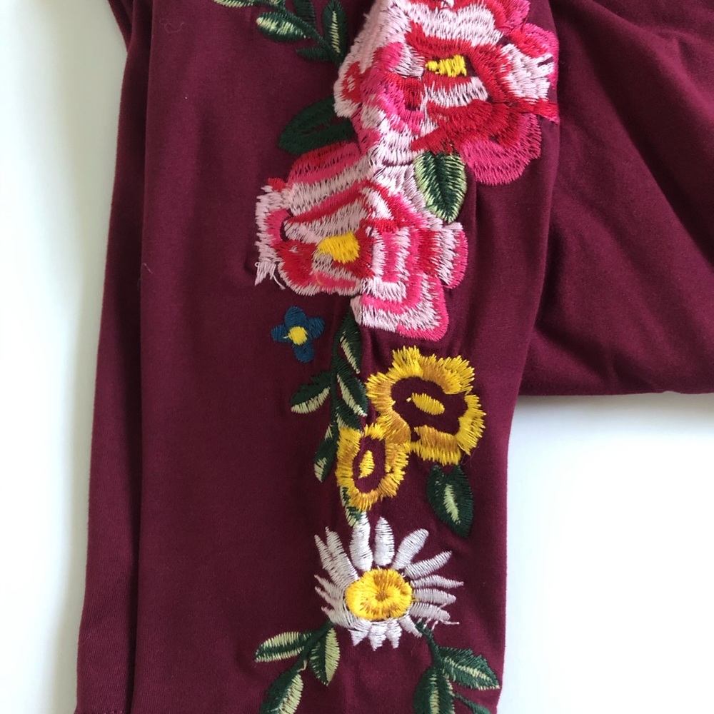 Agnes & Dora embroidered leggings